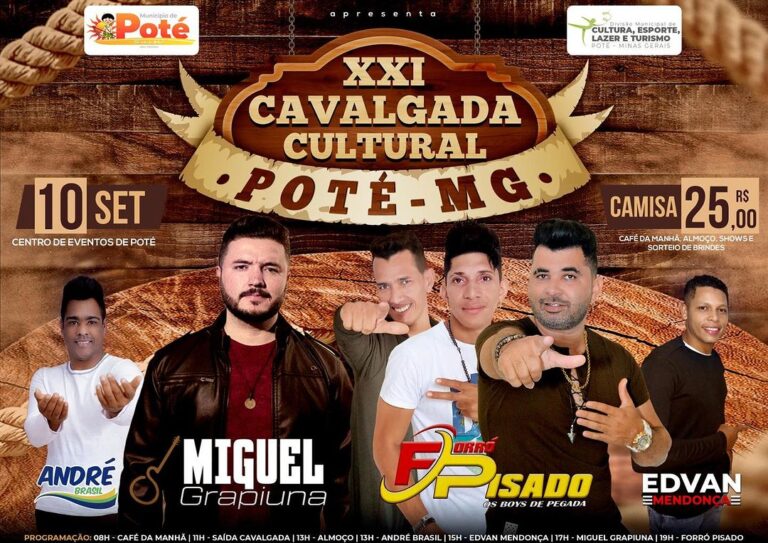 10/09 – XXI Cavalgada Cultural de Poté/MG